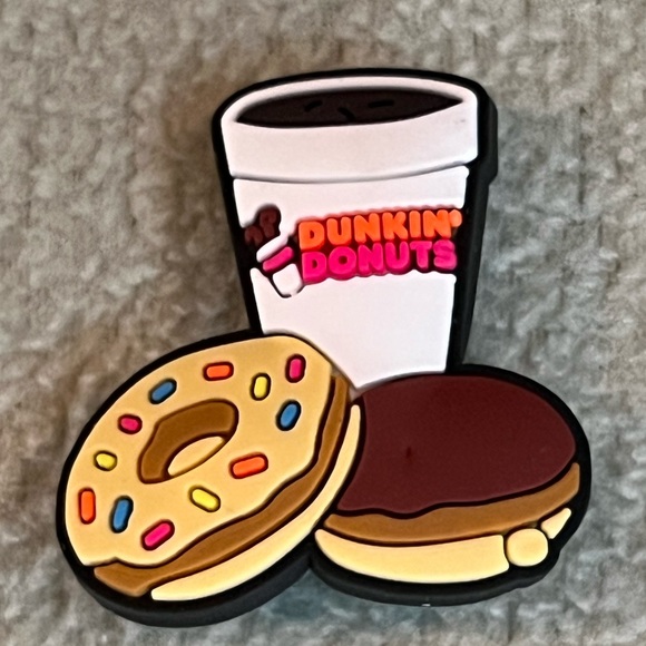 Set of Dunkin Donut Jibbitz Croc Charm - Picture 2 of 4